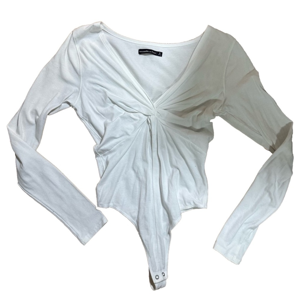 V-neck bodysuit
